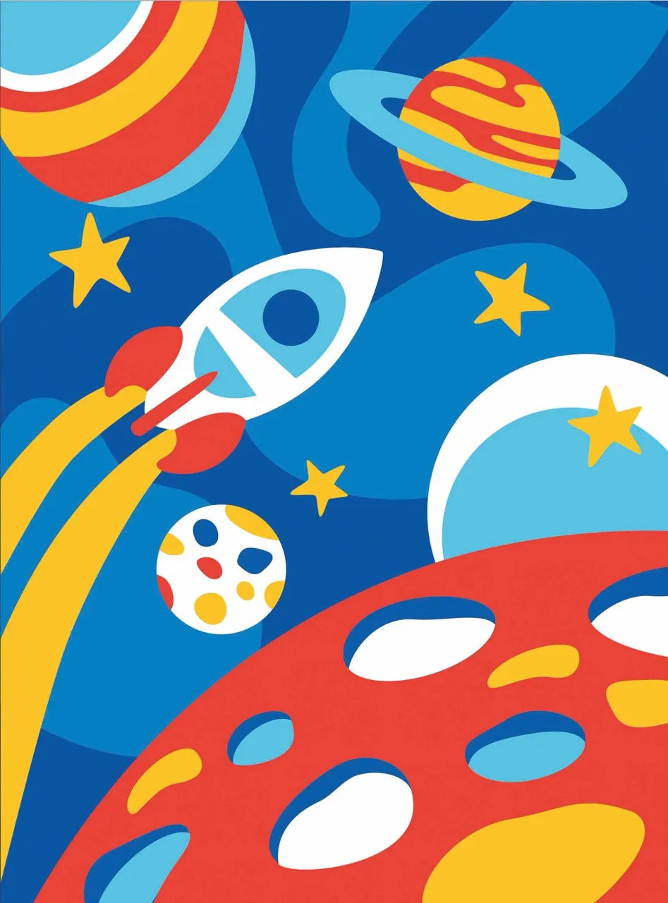 First Painting By Numbers Space