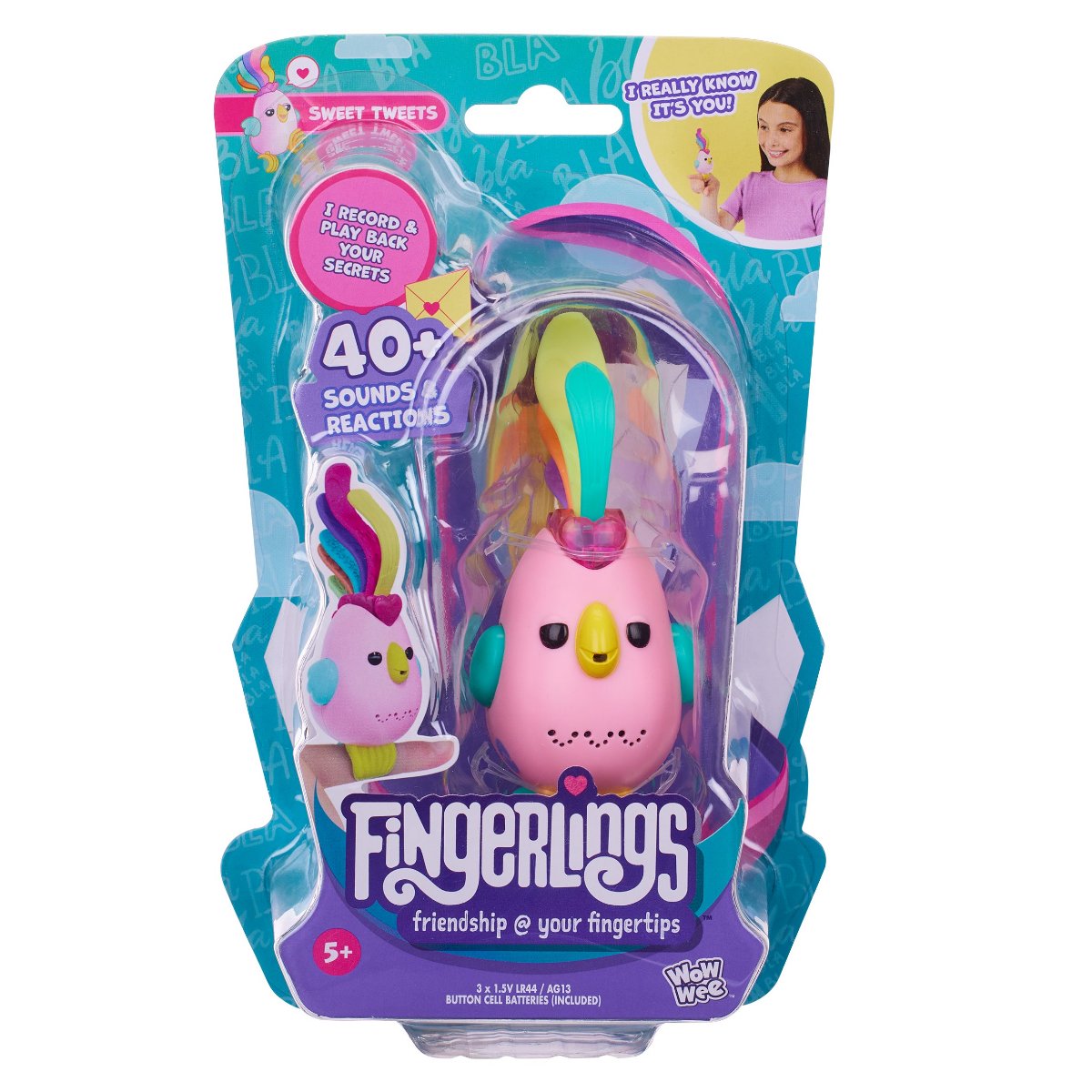 Fingerlings Sweet Tweets Birdie Asst
