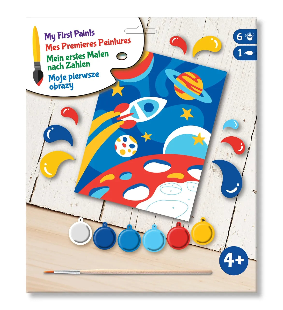 First Painting By Numbers Space