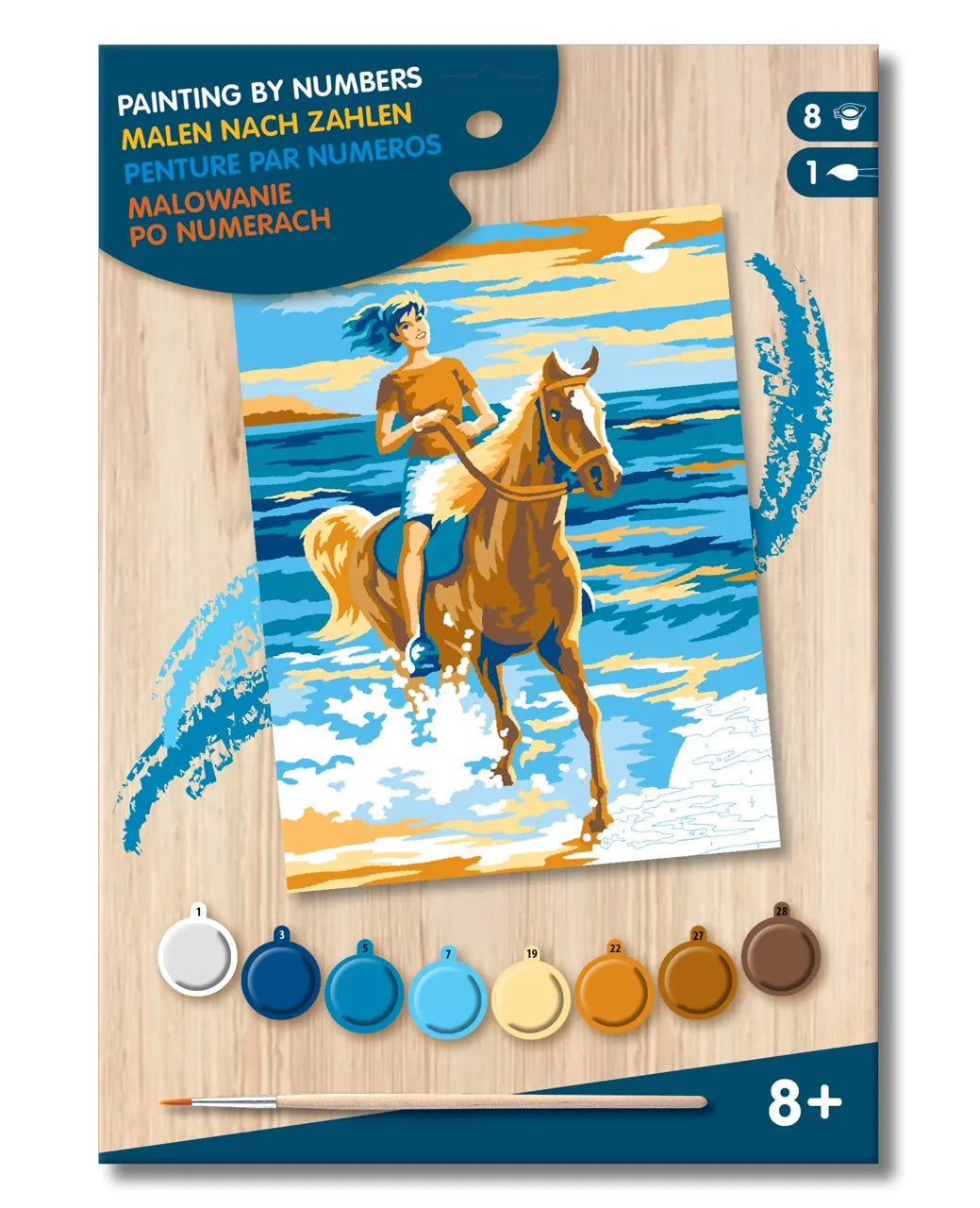 Junior Painting By Numbers Horse Rider