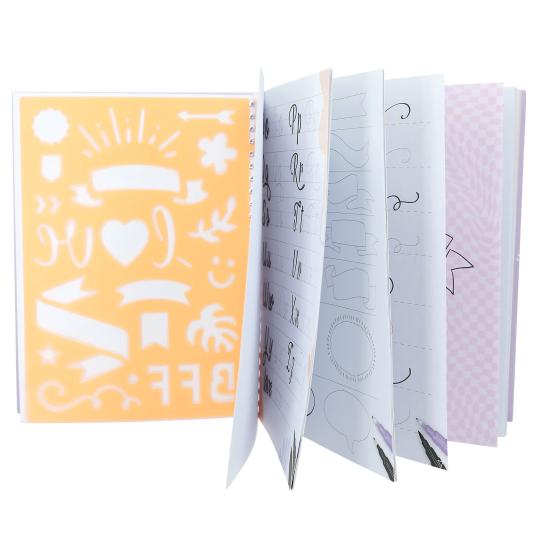 TOPModel Colouring Book Set Handlette