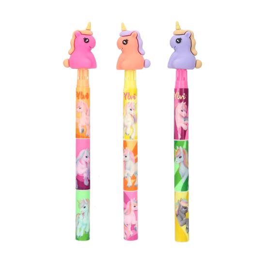 Ylvi Unicorn Topper Highlighter Pen Asst