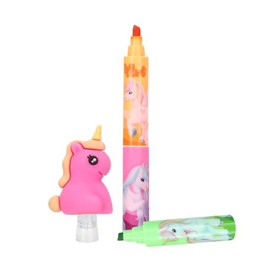 Ylvi Unicorn Topper Highlighter Pen Asst