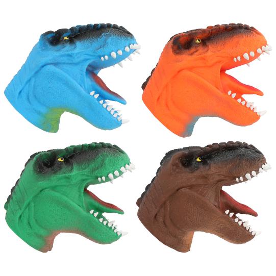 Dino World Handpuppet Dino Asst