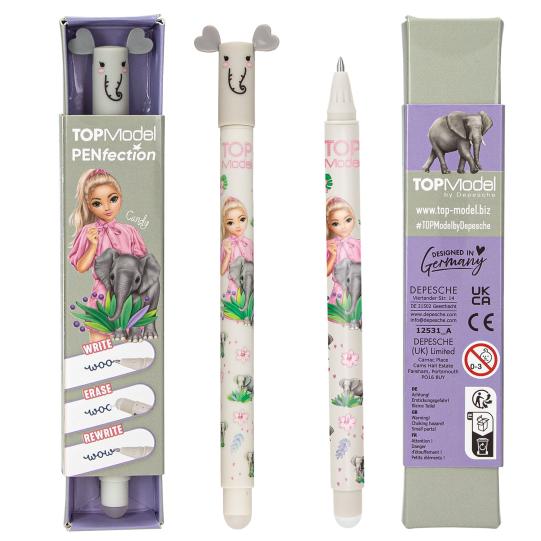 TOPModel Erasable Gel Pen Asst