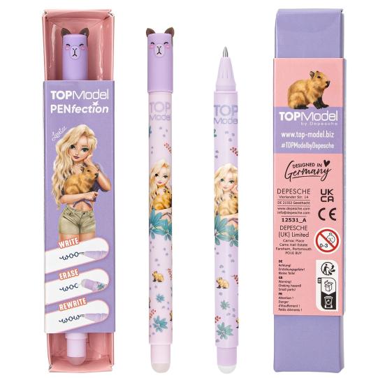 TOPModel Erasable Gel Pen Asst