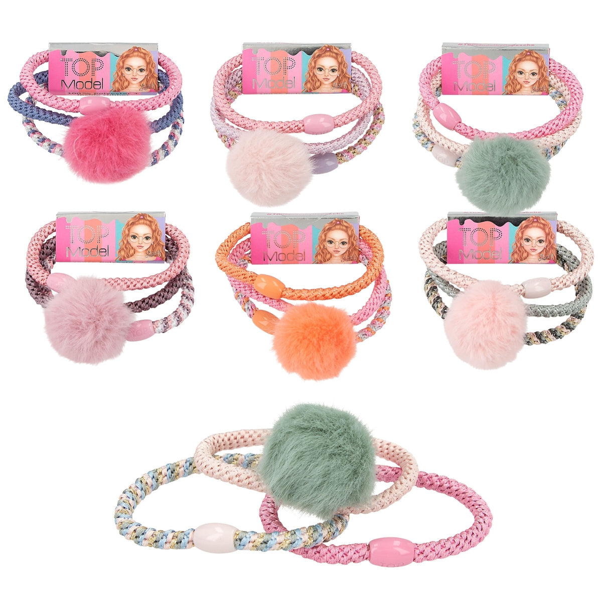 TOPModel Elastic Hairband Set BEAUTY and ME