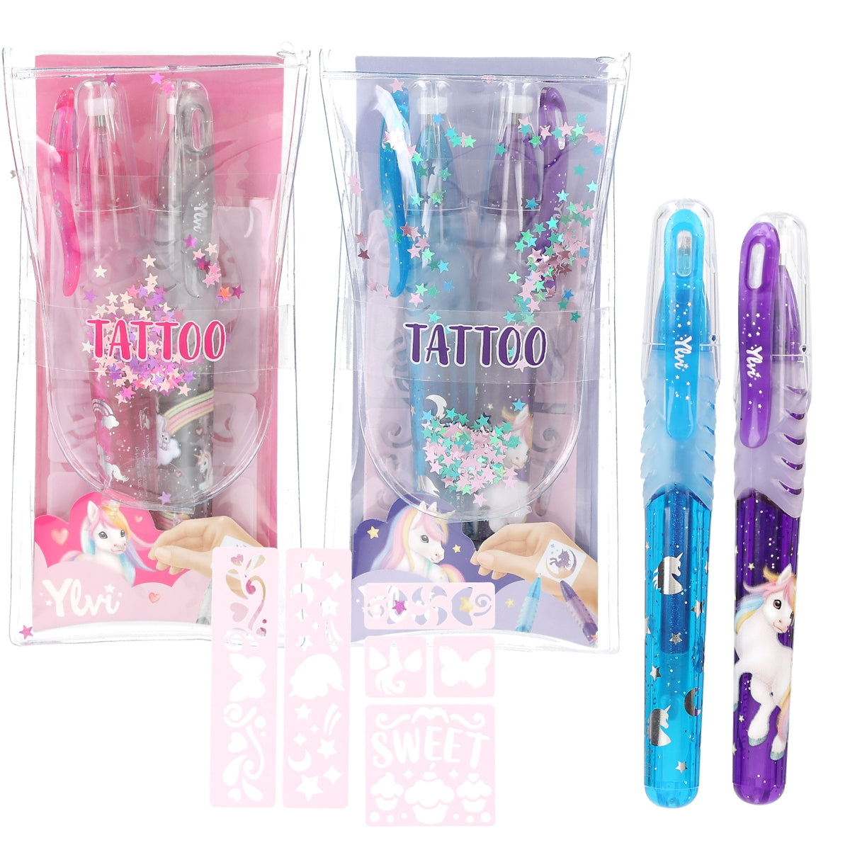 Ylvi Tattoo Glitter Gel Pens