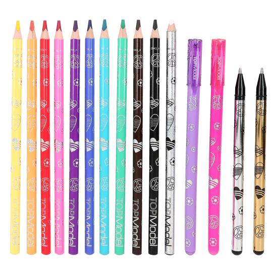 TOPModel Colouring Book With Pen