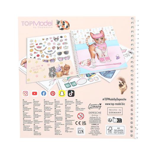 TOPModel Dress Me Up Stickerbook KIT