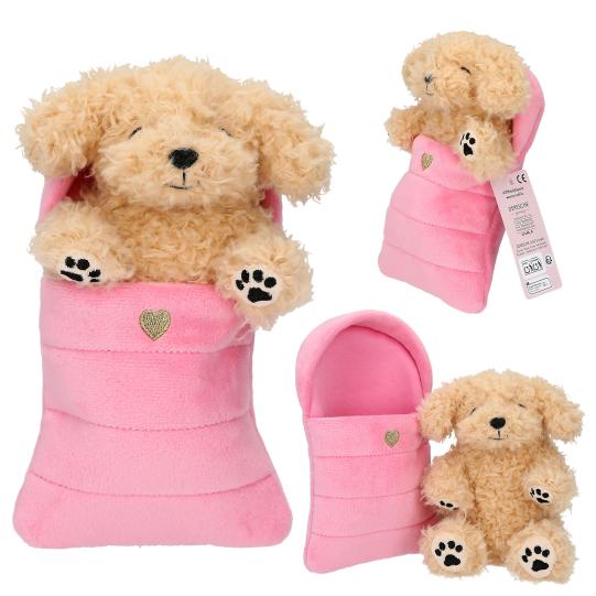 TOPModel Plush Cat in Sleeping Bag Soft Toy