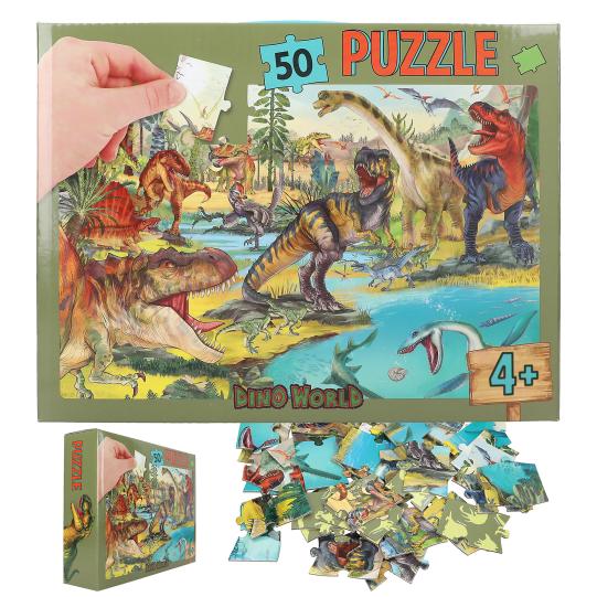 Dino World Puzzle 50 pc