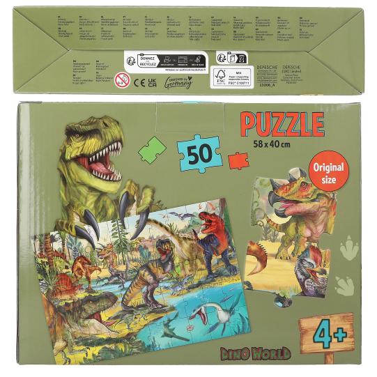 Dino World Puzzle 50 pc