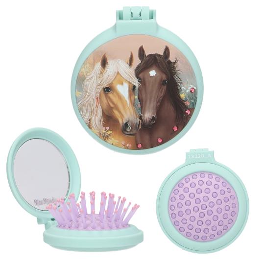 Miss Melody Folding Hairbrush Asst