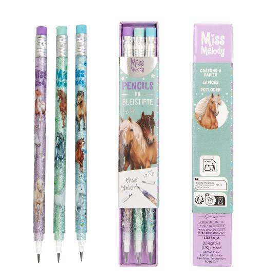 Miss Melody Push Pencils