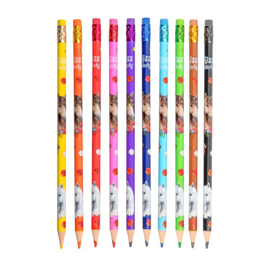 Miss Melody Erasable Colouring Pencils