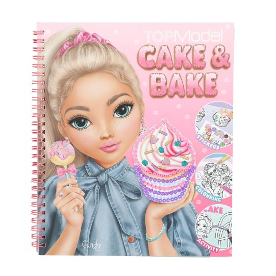 TOPModel Cake & Bake Colouring Book
