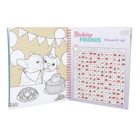 TOPModel Cake & Bake Colouring Book