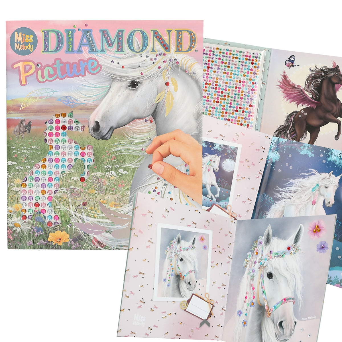 Miss Melody Create your Diamond Picture Stickerbook