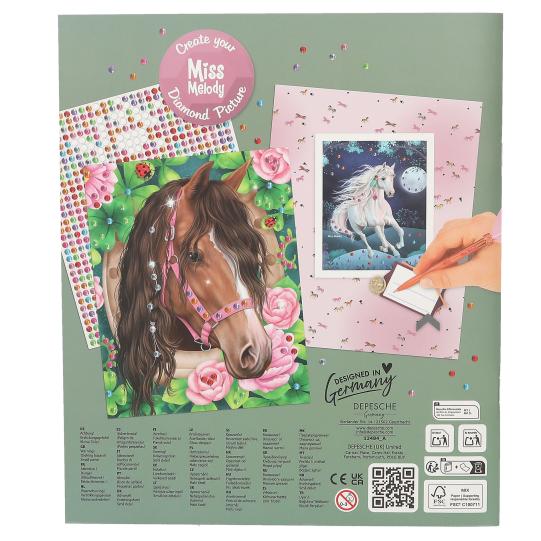 Miss Melody Create your Diamond Picture Stickerbook