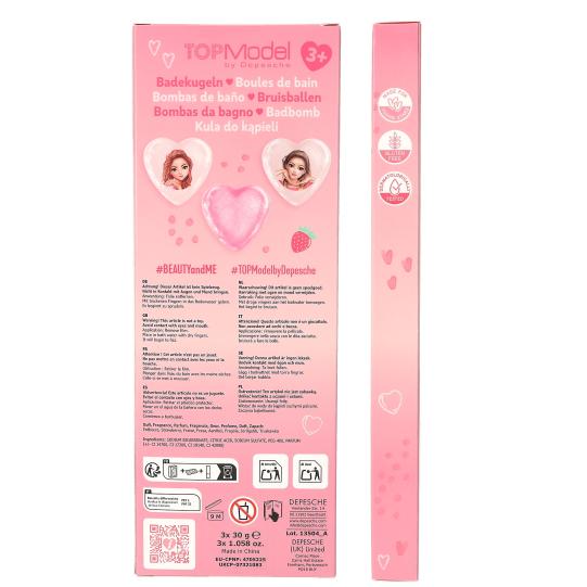TOPModel Printed Bathfizzers BEAUTY and ME