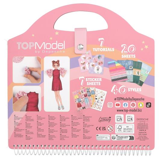 TOPModel Dress Me Up Collage Book