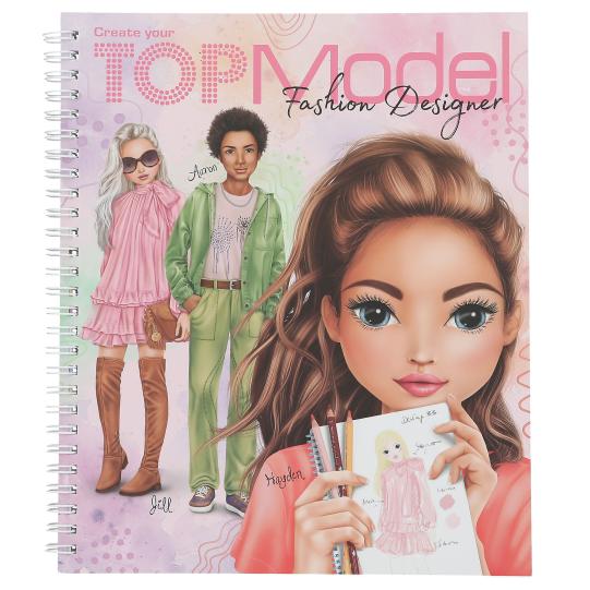 Create Your TOPModel Colouring Book
