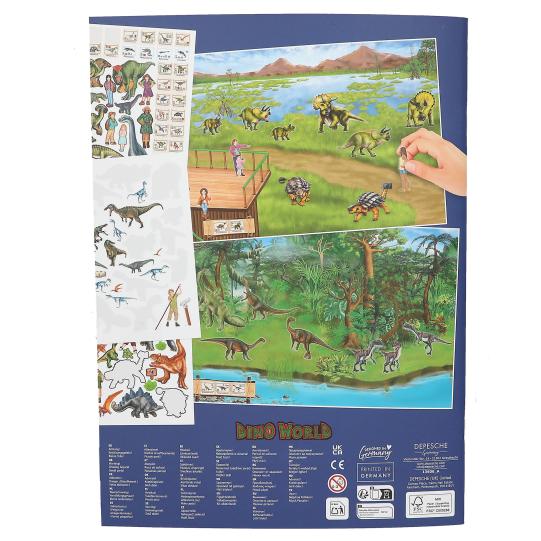 Dino World Create Your Dino Zoo Activity Book