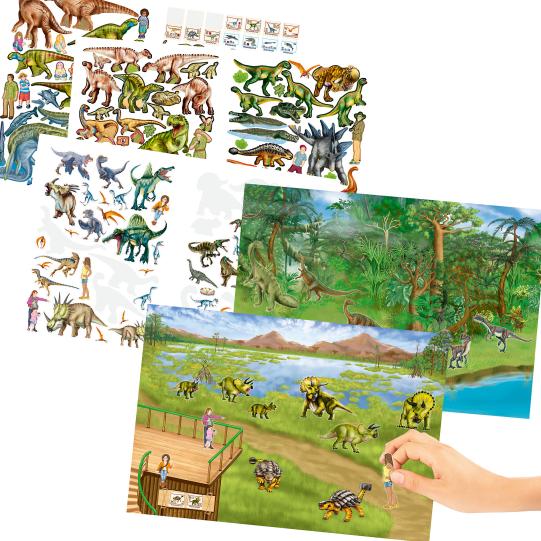 Dino World Create Your Dino Zoo Activity Book