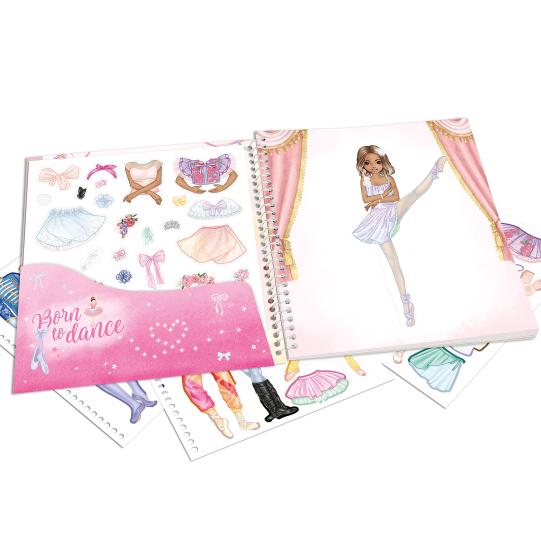 TOPModel Dress Me Up Stickerbook Balerina