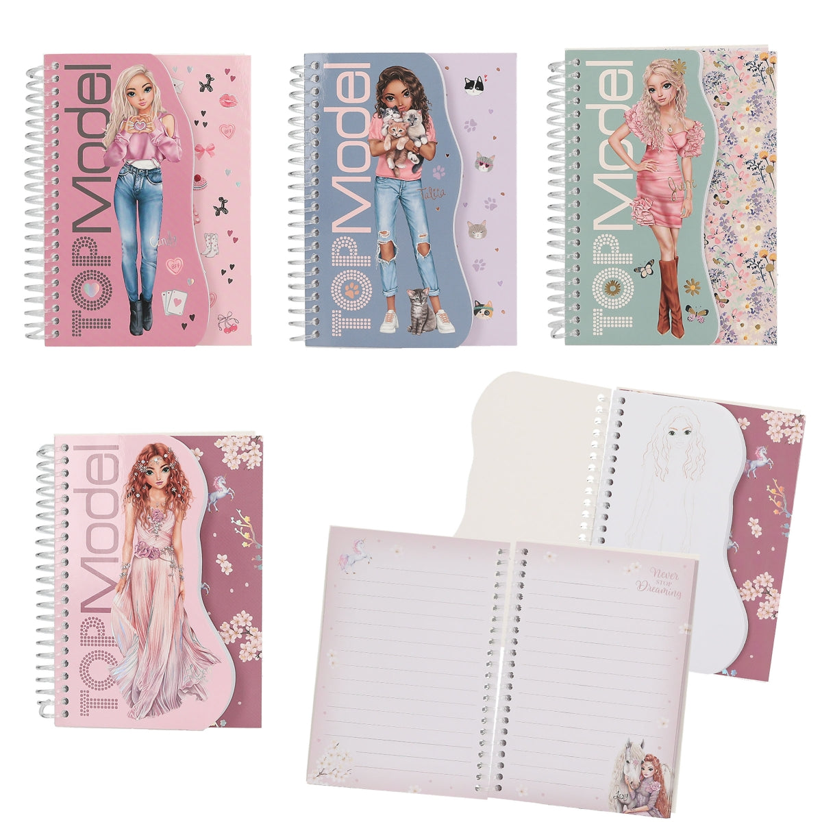 TOPModel Spiral Book
