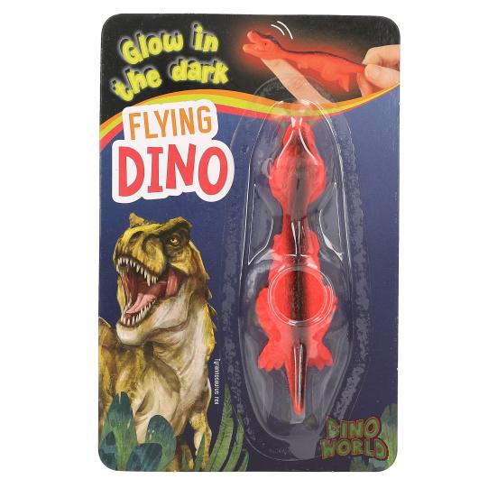 Dino World Flying Dino Glow In Dark Asst