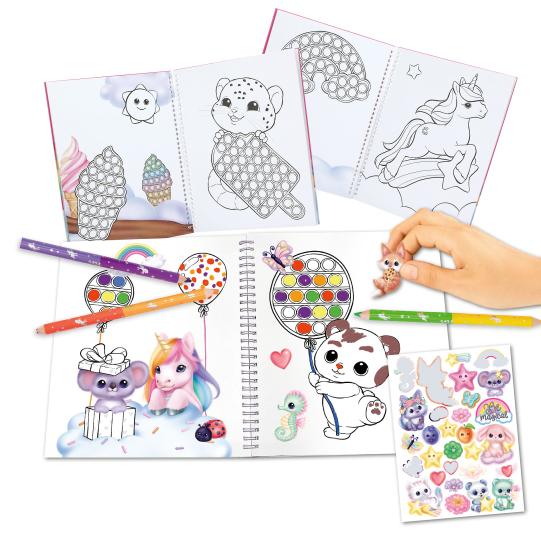 Ylvi Pop & Paint colouring book