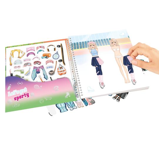 TOPModel Dress Me Up Stickerbook Sports