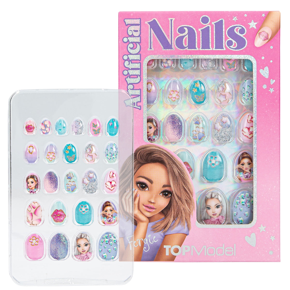 TOPModel Artifical Nails Glitter BEAUTY & ME
