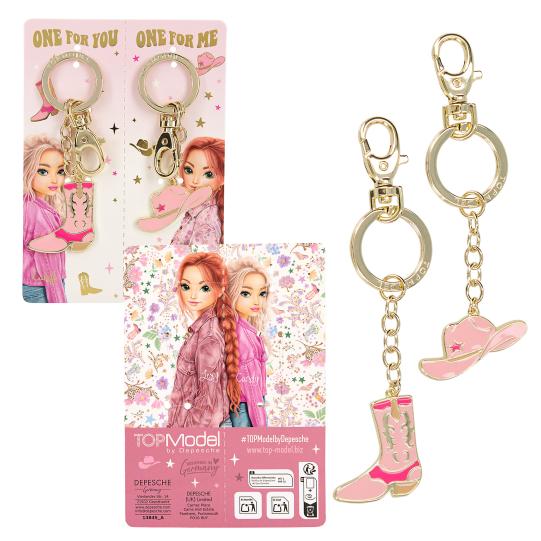 TOPModel BFF Keyring COWGIRL