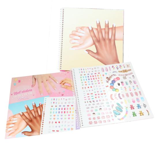 TOPModel Create Your Hand Design Colouring Book