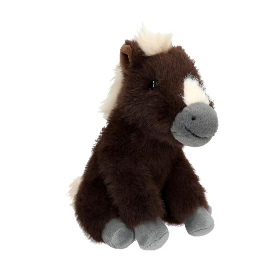 Miss Melody Plush Horse Brown 20 cm