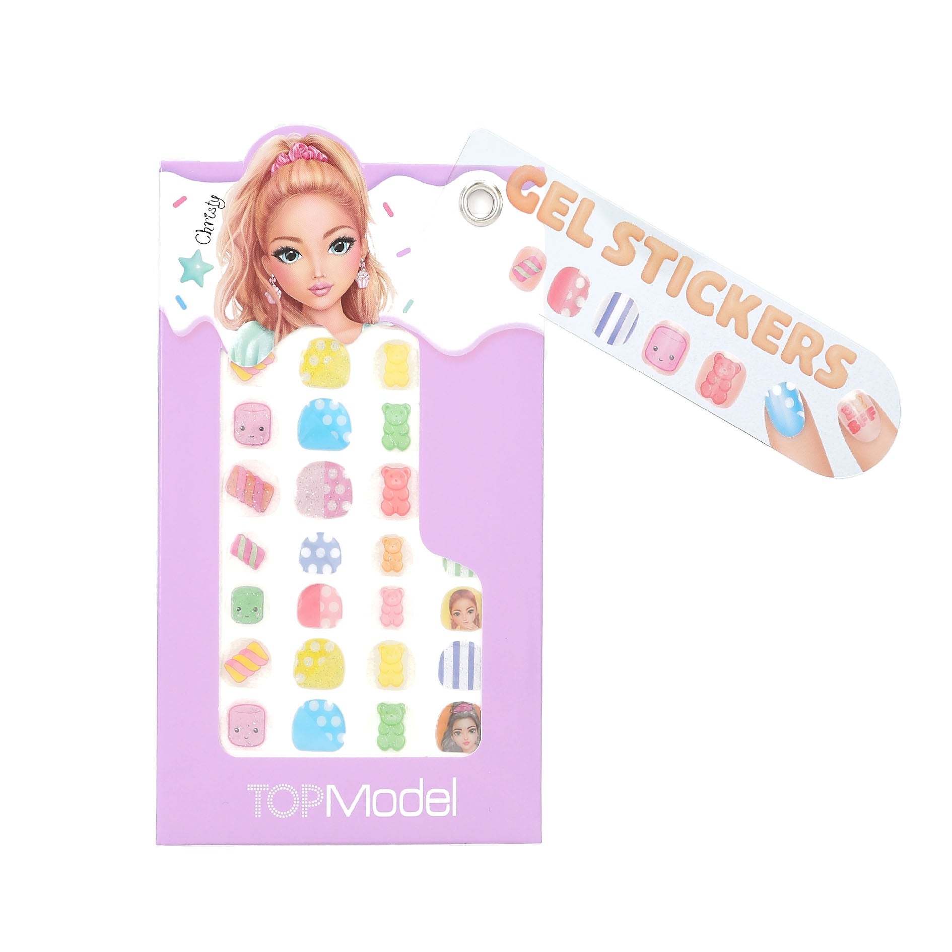 TOPModel Gel Nail Stickers CANDY GLAM