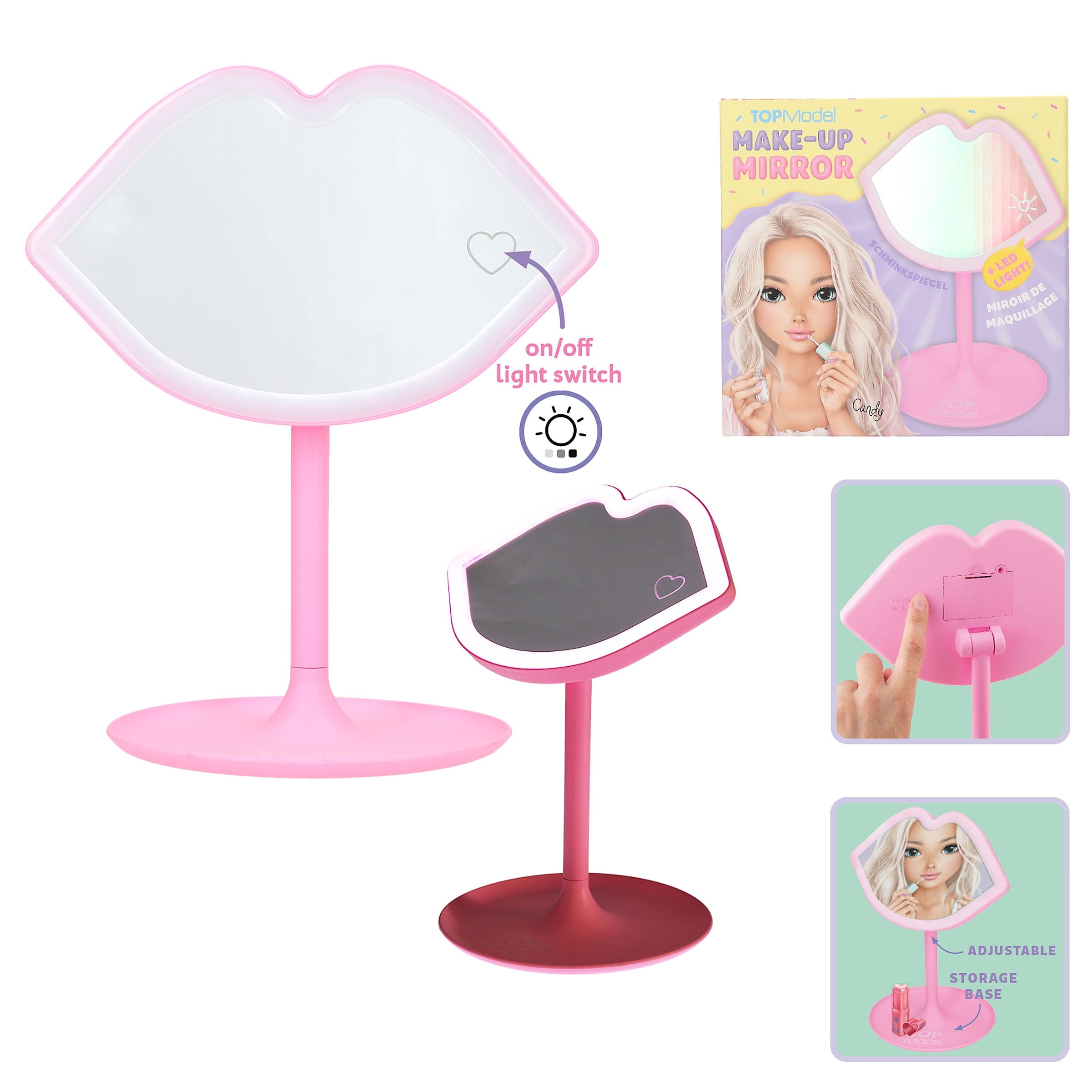 TOPModel Make-up Mirror CANDY GLAM