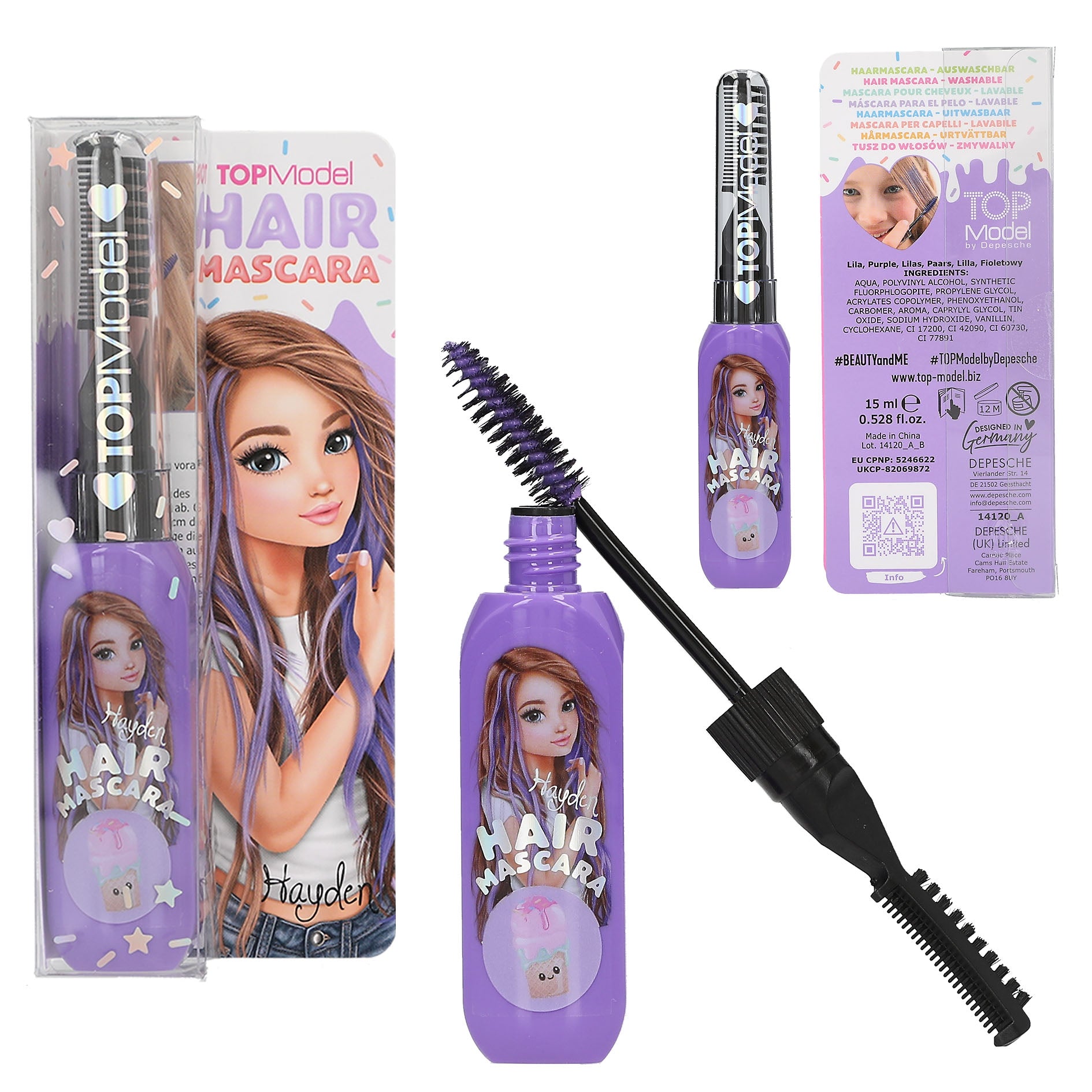 TOPModel Hair Mascara CANDY GLAM