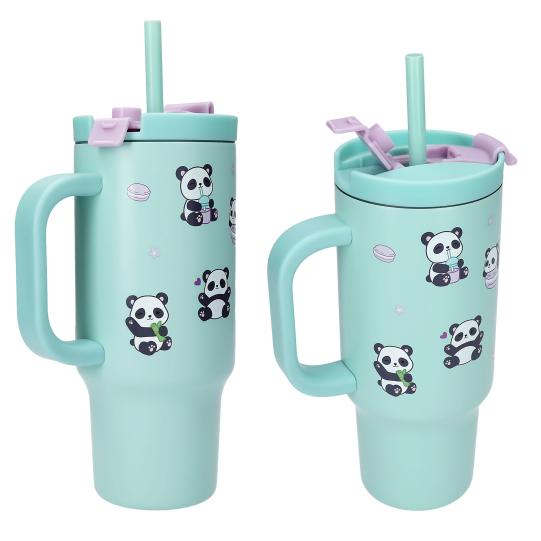 PENfection Panda To Go Cup with Straw