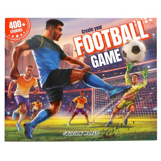 Create Your Own Football Game Sticker book