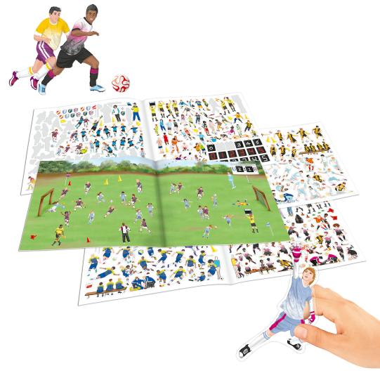 Create Your Own Football Game Sticker book