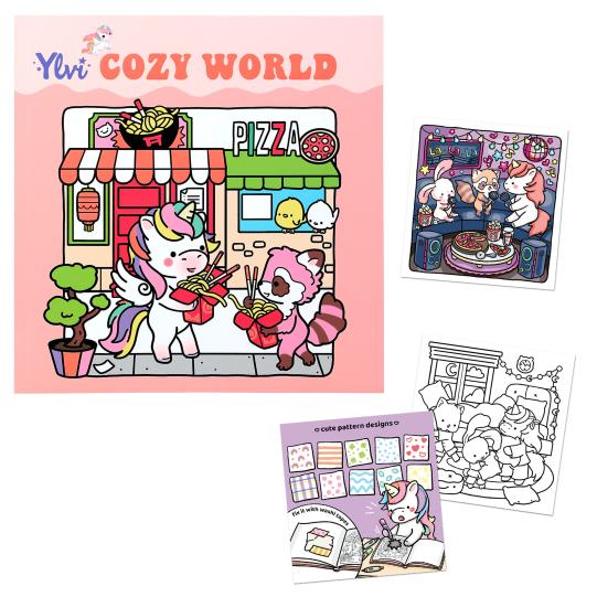 Ylvi Cozy World Colouring Book