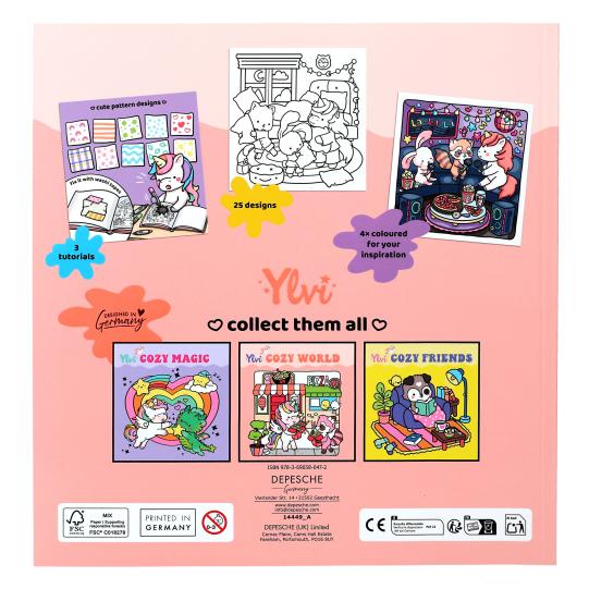 Ylvi Cozy World Colouring Book