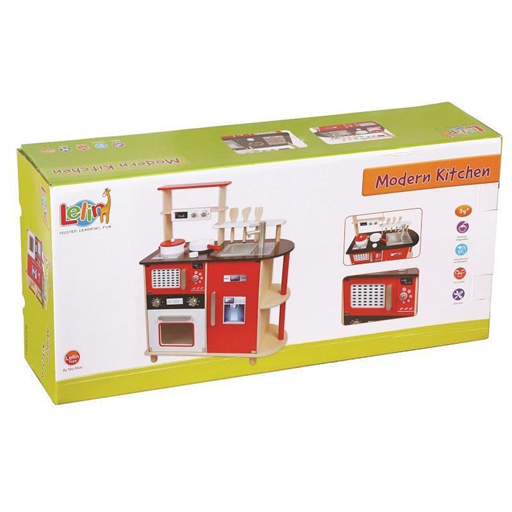 Lelin Modern Wooden Kitchen