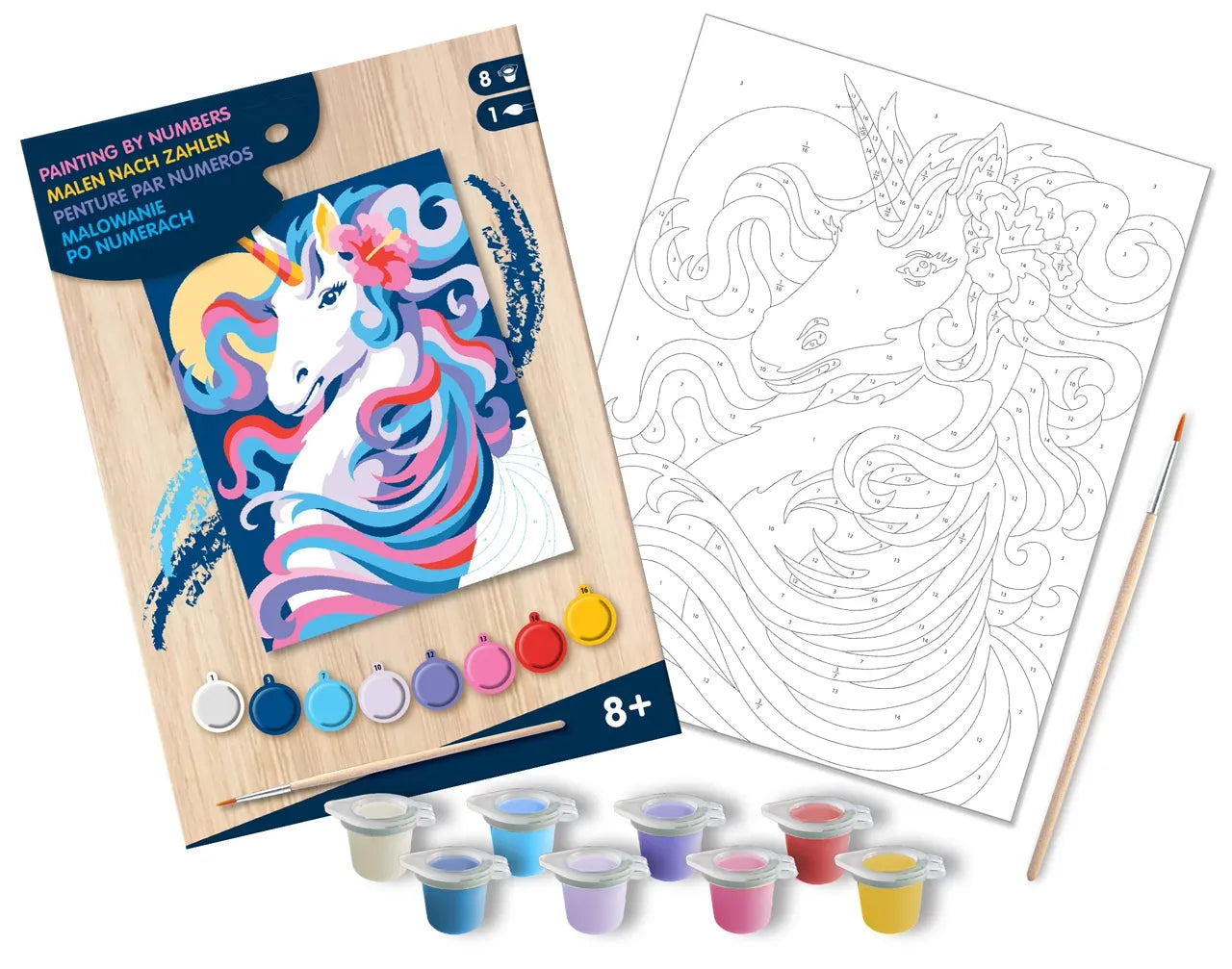 Junior Painting By Numbers Unicorn