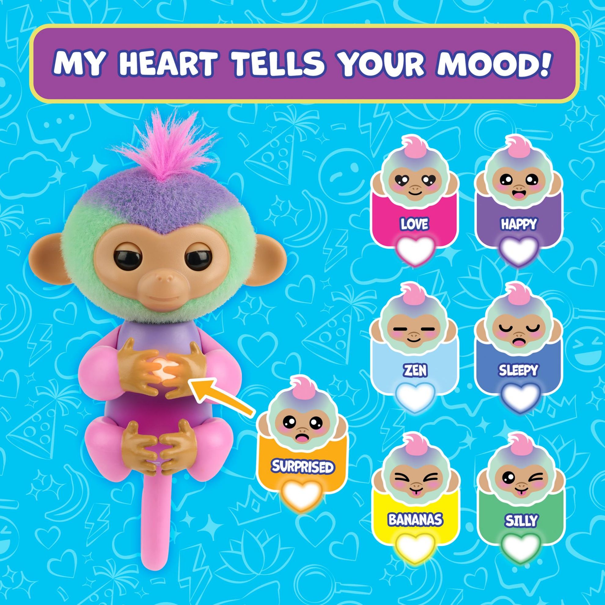 Fingerlings Mood Monkey
