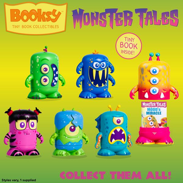 Booksy Tiny Book Collectables Dome Pack